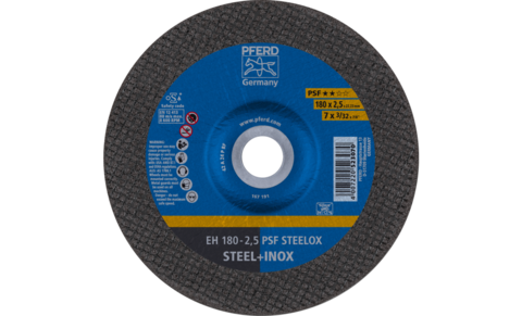 PFERD PSF STEELOX ใบเจียรเหล็กสแตนเลส ตราม้าลอดห่วง