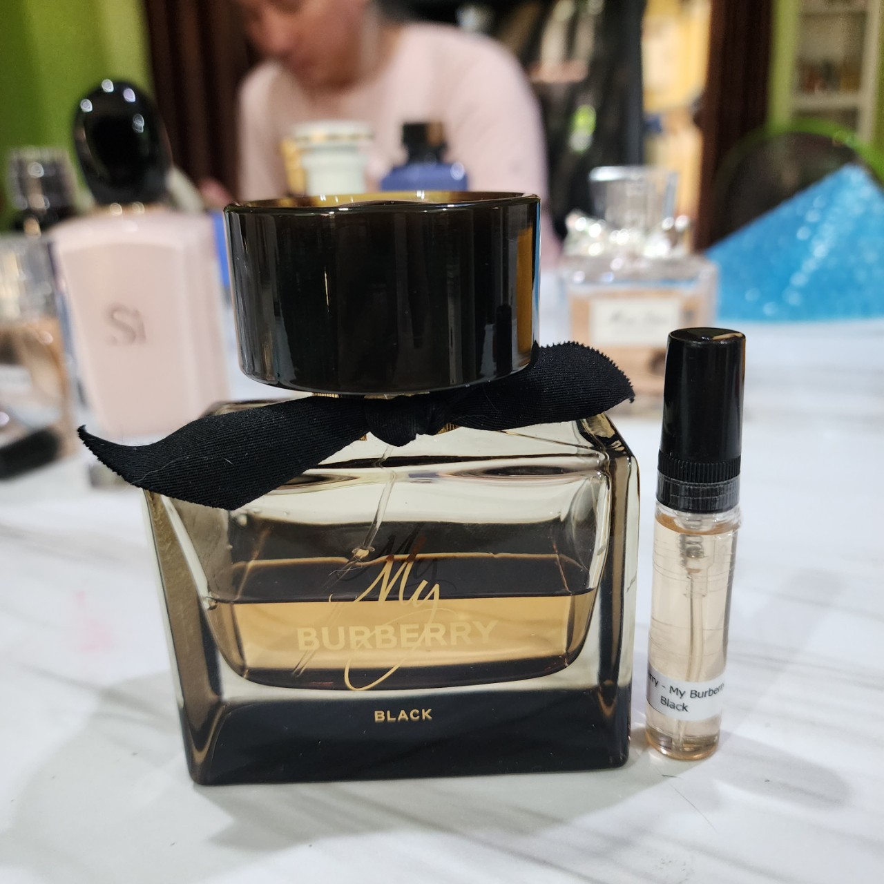 น้ำหอมแท้แบ่งขาย Burberry My Burberry Black Parfum 💦แบ่ง 💕Travel Size แบบทดลอง