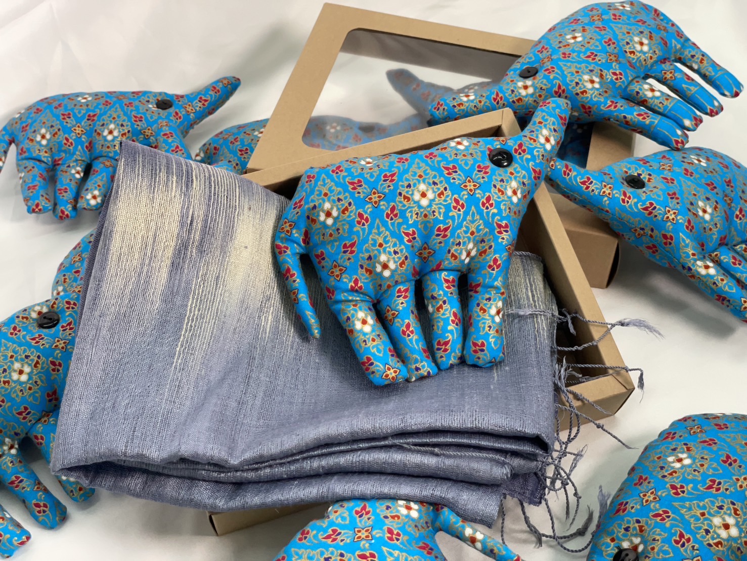 สั่งผลิตตุ๊กตาช้าง (ไม่รวมผ้า) ขนาด 17x11ซม. จำนวน 30 ตัว รหัส RNB-ST