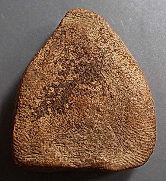 พระตรีกายเนื้อดินเผา (พระสาม) มีรักทองเดิม เก่าไม่ทราบที่