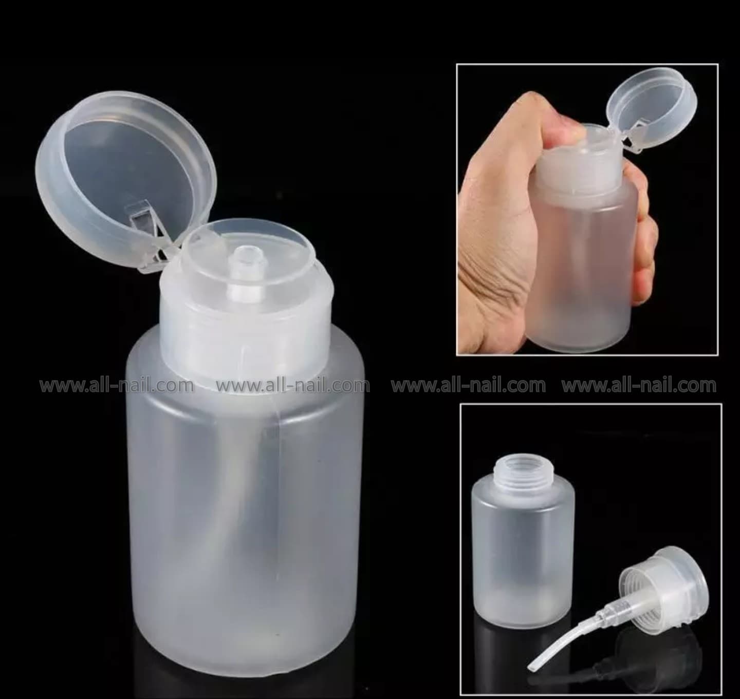 ขวดปั๊มน้ำยา 150ml.