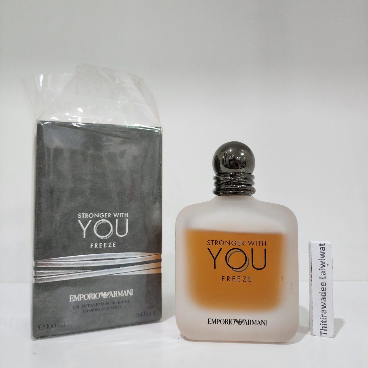 น้ำหอมแท้แบ่งขาย Giorgio Armani Emporio Armani Stronger with You Freeze for Him EDT💕Travel Size #แบบทดลอง