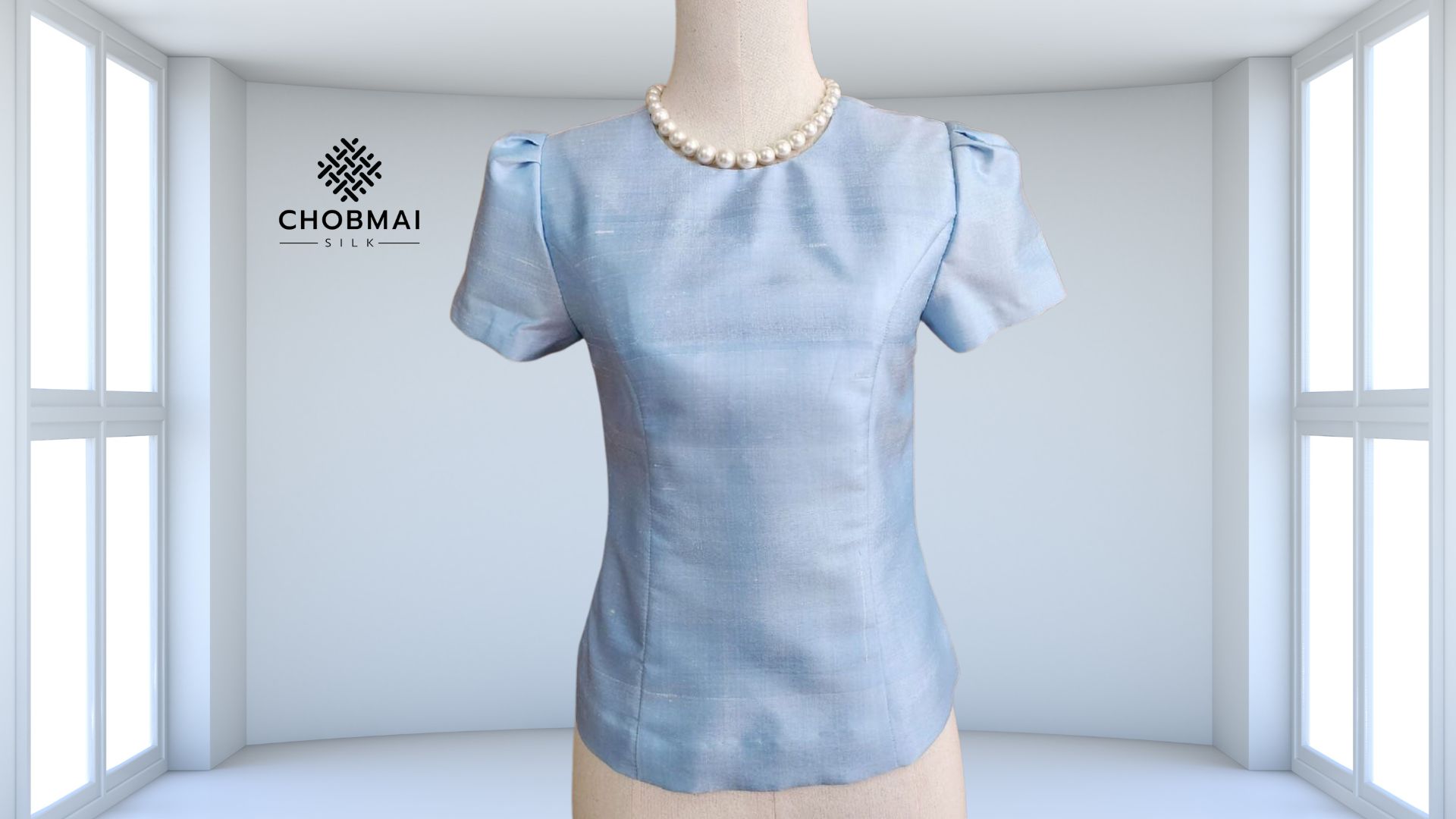 แบบตัด เสื้อผ้าไหม (ไม่รวมผ้า) ตามแบบ รหัส CUT-ST-0725662237