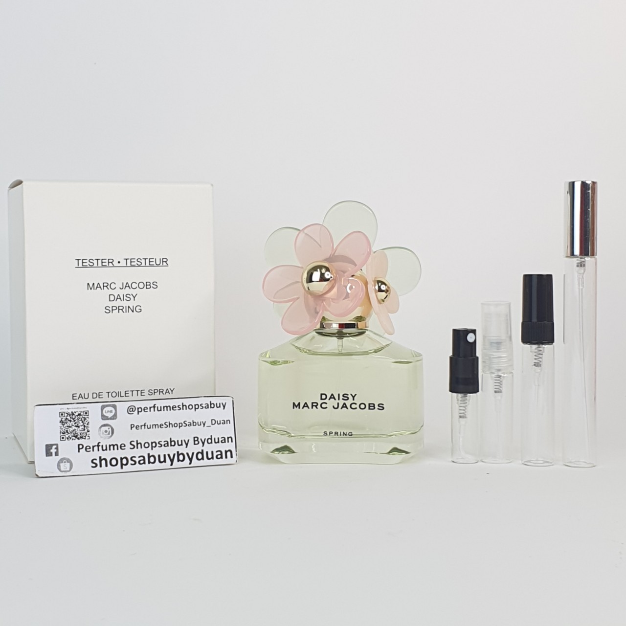 น้ำหอมแท้แบ่งขาย Marc Jacobs Daisy Spring Limited Edition Eau de Toilette 💕Travel Size แบบทดลอง