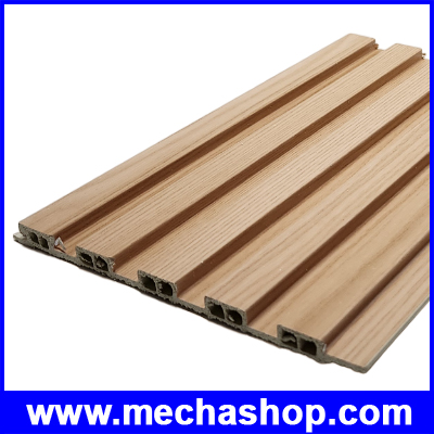 Great Wall Board ไม้เทียม ผนังไม้เทียมตกแต่งบ้าน ตกแต่งผนัง RF-105 Size: 150x2900mm 9mm Raw Material: Virgin