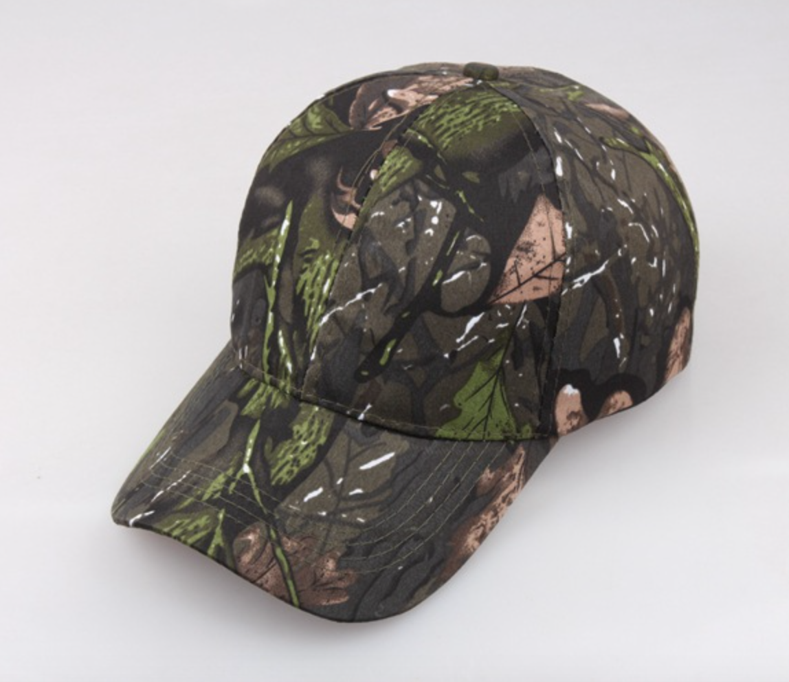 หมวกแก๊ป ลายพรางใบไม้ - sniper gap