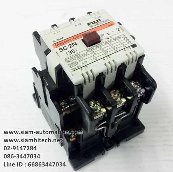Magnetic Contactor ยี่ห้อ Fuji รุ่น SC-2 (New)