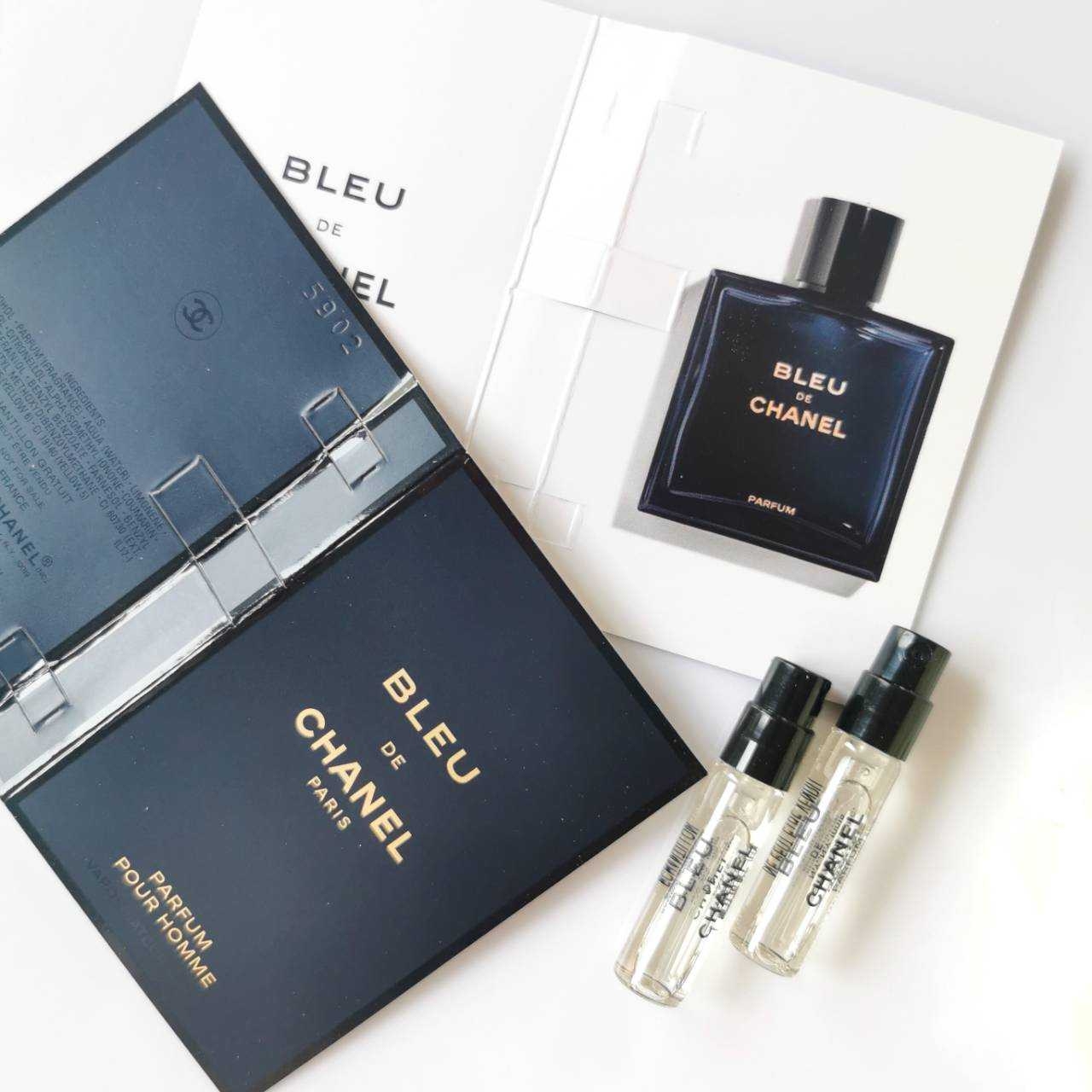 น้ำหอมไวออลหลอดทดลอง Chanel Bleu Parfum (Bleu De Chanel Parfum ) 1.5ml Spray Sample Vial ขนาดทดลองแบบ VIAL