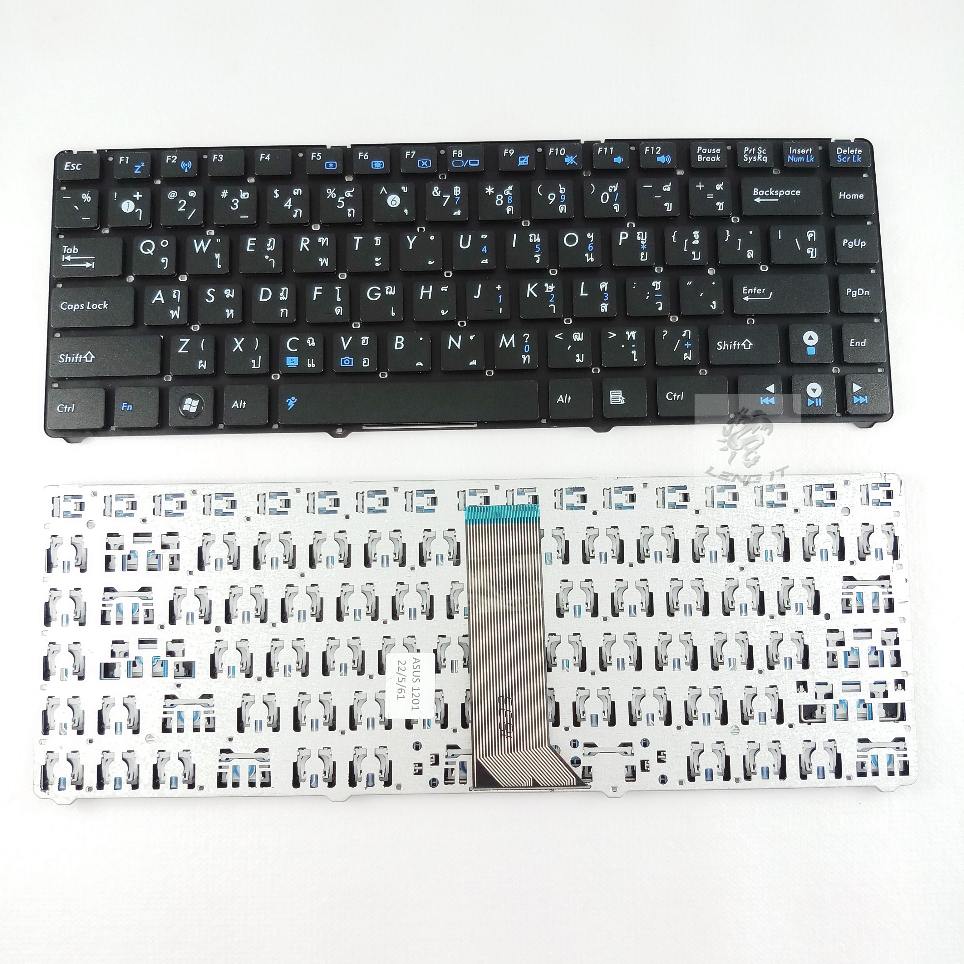 KEYBOARD ASUS EEE PC 1201/1215 สีดำ