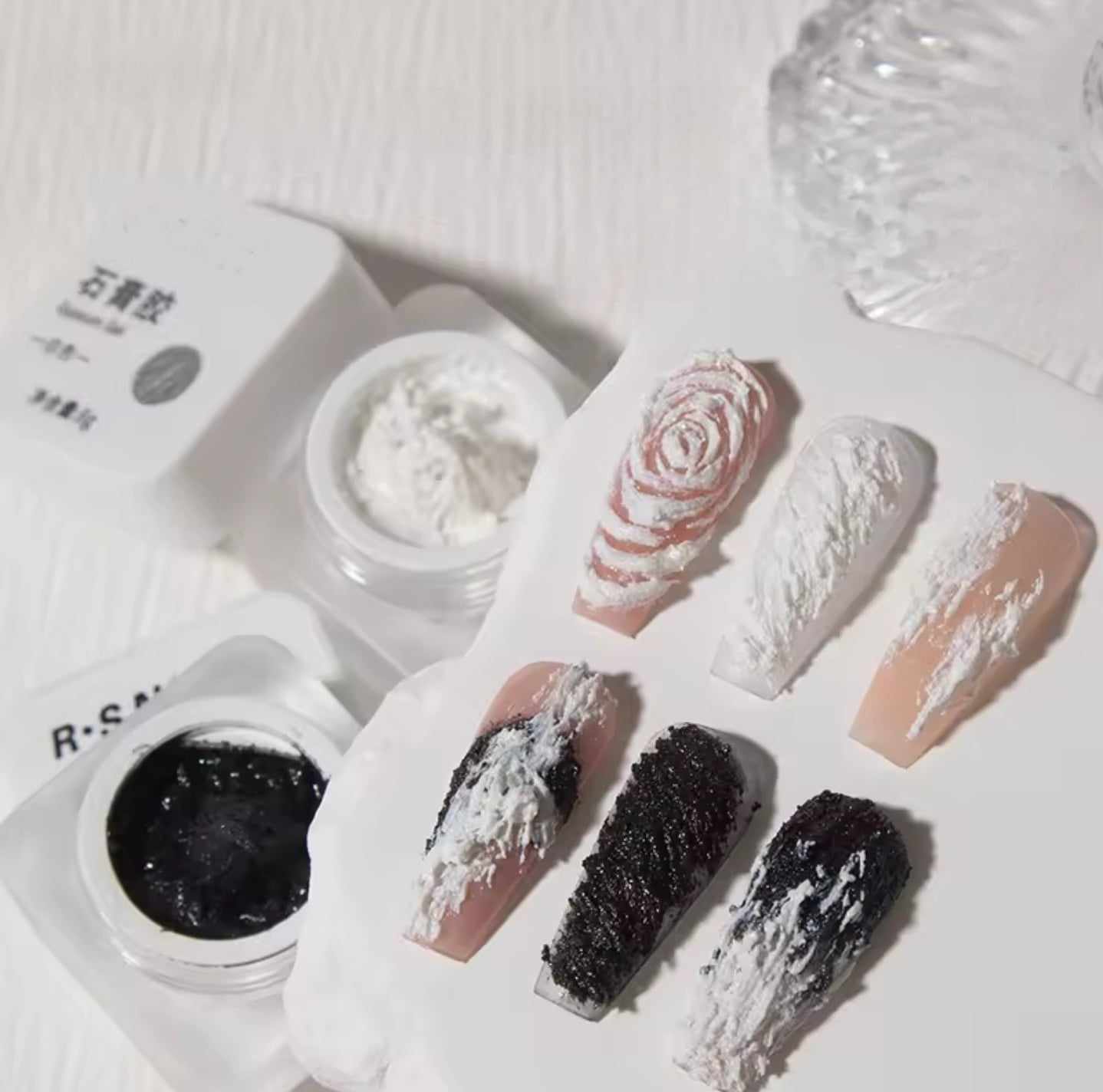 ยิปซั่มเจล [Gypsum gel] เจลเพ้นท์นูนปูนพลาสเตอร์ สีเจลเนื้อทราย ขนาด5g