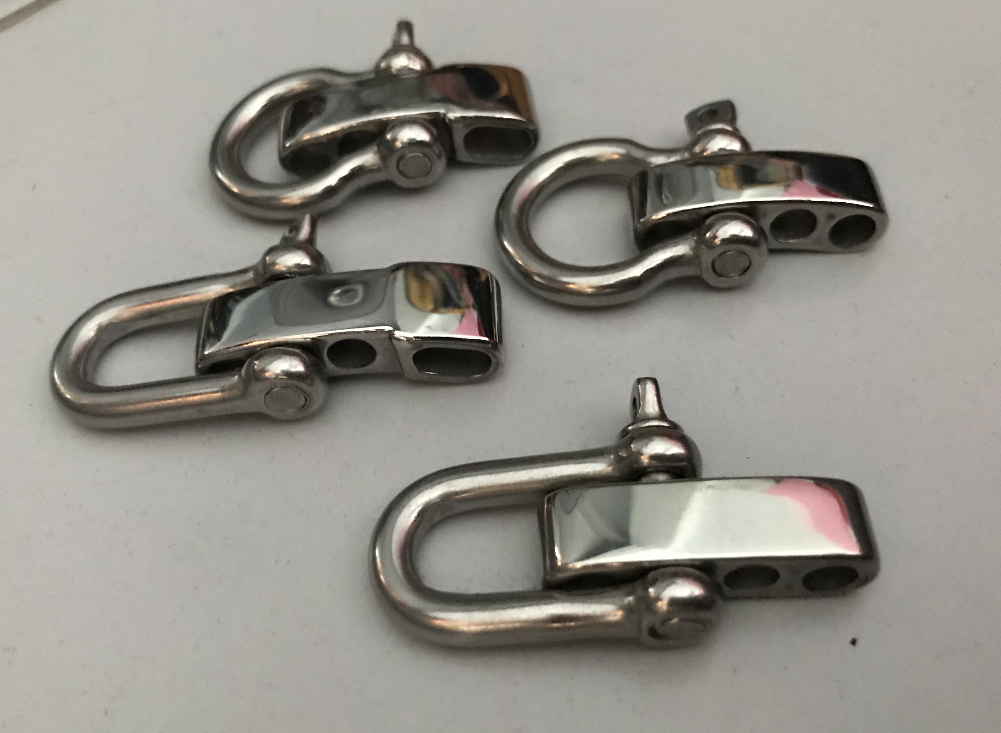 ตัวล็อคสแตนเลส เกือกม้า,ตัวยู พร้อมตัวเลื่อนระดับ