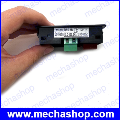 มิเตอร์วัดความถี่ เครื่องวัดความถี่ มิเตอร์แสดงความถี่ Digital LCD Frequency Counter Meter Herz Tester Cymometer 45.0Hz-65.0Hz Blue backlight