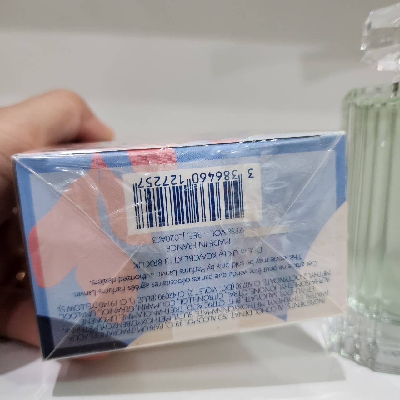 น้ำหอมแท้ Lanvin Les Fleurs blue orchid 90ml กล่องซีล