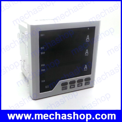 แอมป์มิเตอร์พร้อมการ์ดเชื่อมต่อ RS485 Three phase LED digital ampere meter AC digital current meter Range 1-9999 Function B
