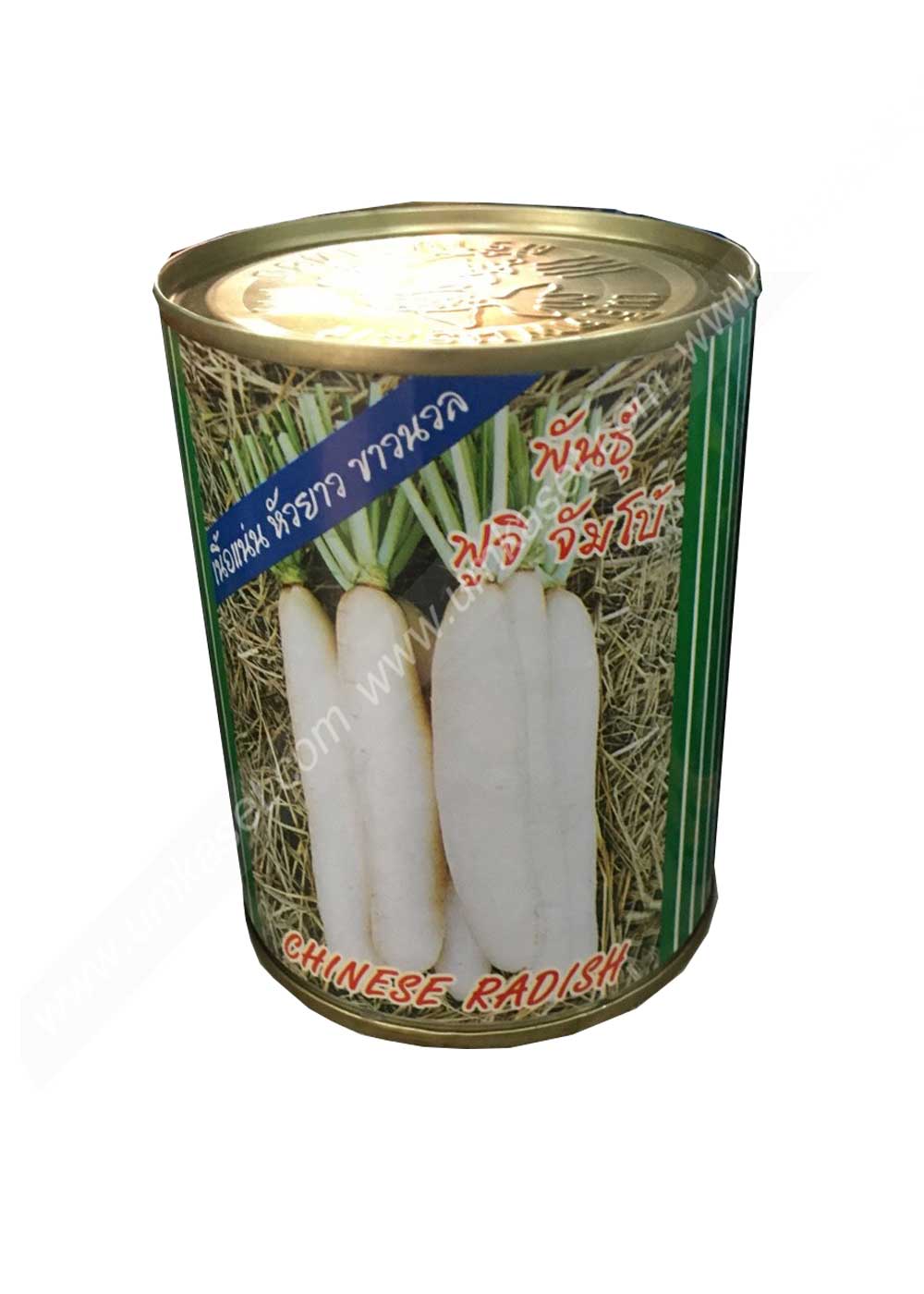 ผักกาดหัว ฟูจิจัมโบ้ ตราปลาทอง 100 กรัม, 500 กรัม
