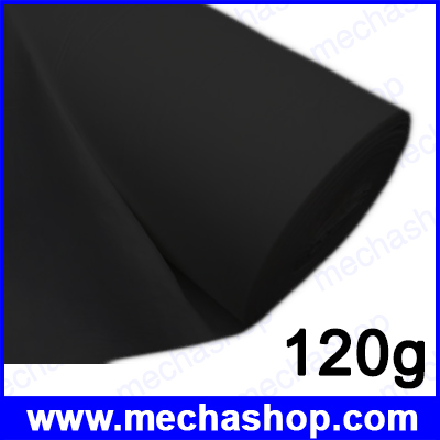 Geotextile จีโอเทคไทล์ ผ้าใยสังเคราะห์ แผ่นใยสังเคราะห์ น้ำซึมไหลผ่านได้ระบายน้ำดี ป้องกันวัชพืช หนา 120 gram สีดำ แบ่งขายเป็น ตร.ม.