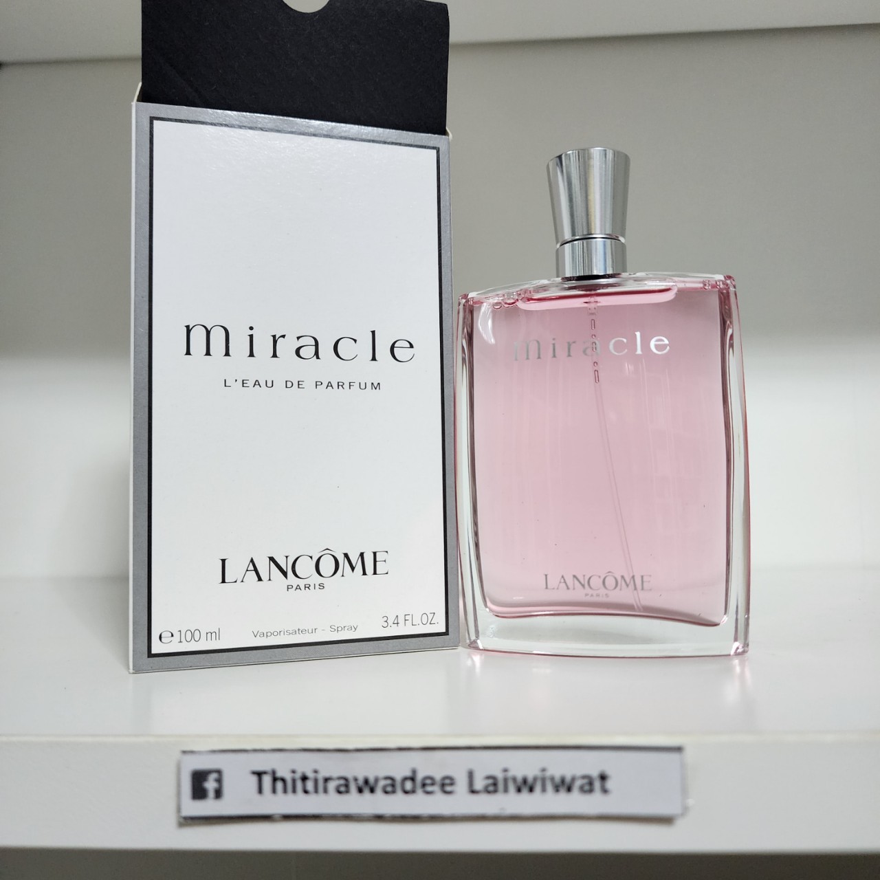 น้ำหอมแท้ Lancome Miracle for Women EDP 100 ml. กล่องขาว