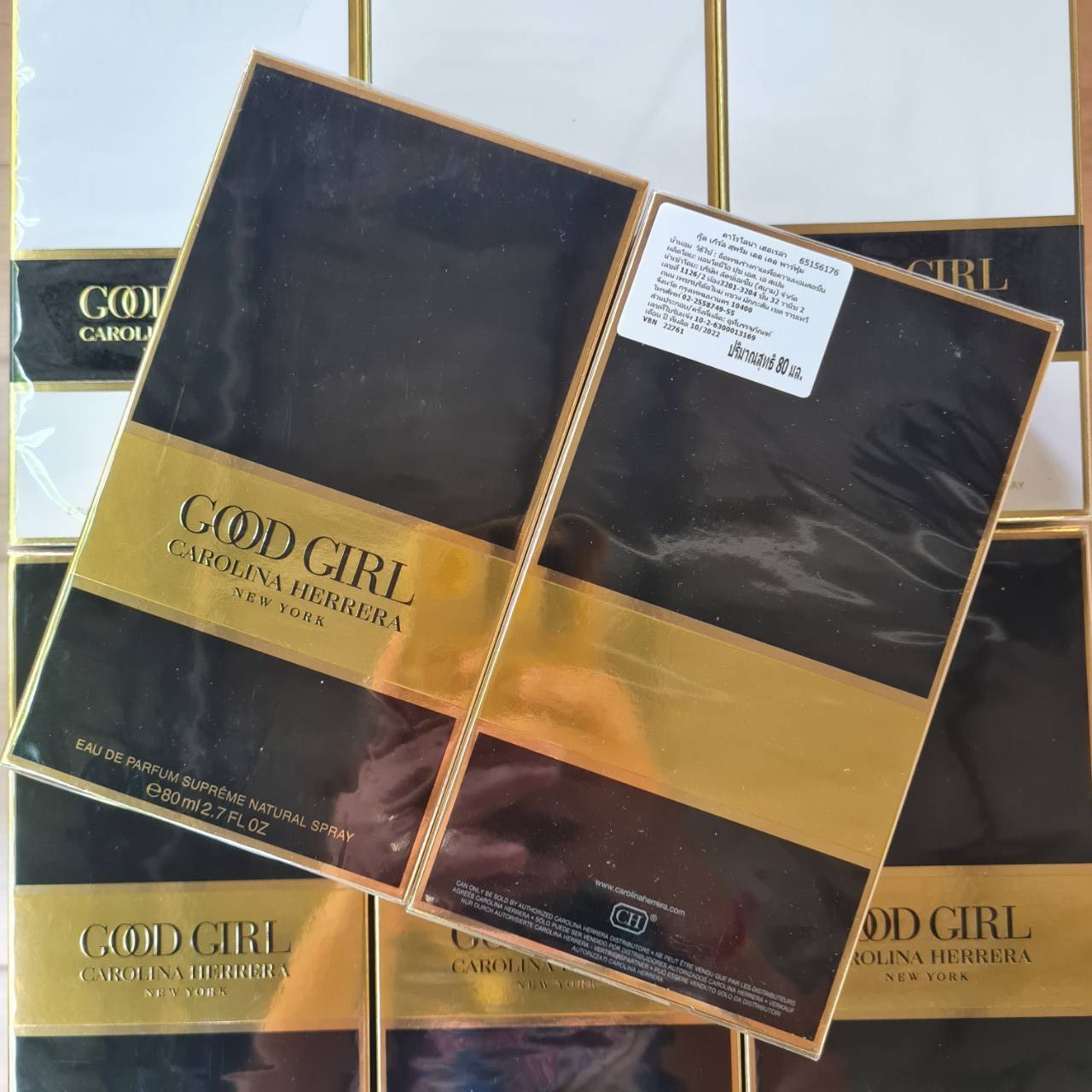 น้ำหอมแท้ Carolina Herrera Good girl Supreme edp 80ml กล่องซีลป้ายไทย