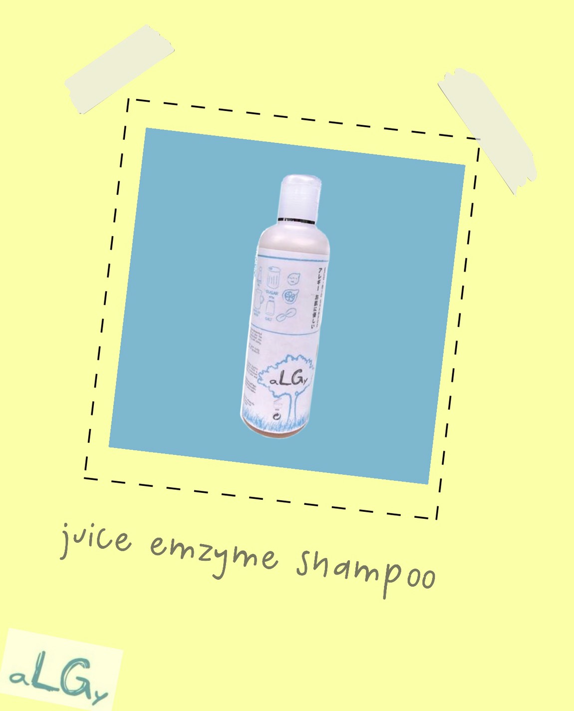 JUICE Shampoo (Kaffir Lime & Bergamot) aLGy