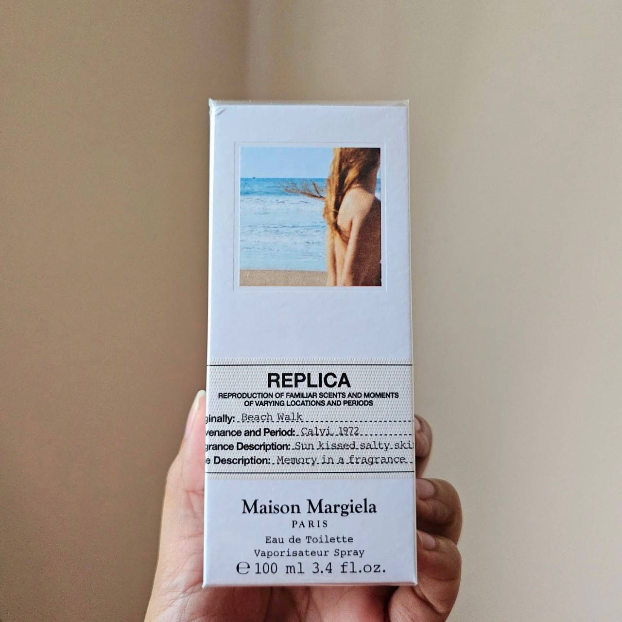 น้ำหอมแท้ Maison Margiela Replica Beach Walk edt 100ml กล่องซีล