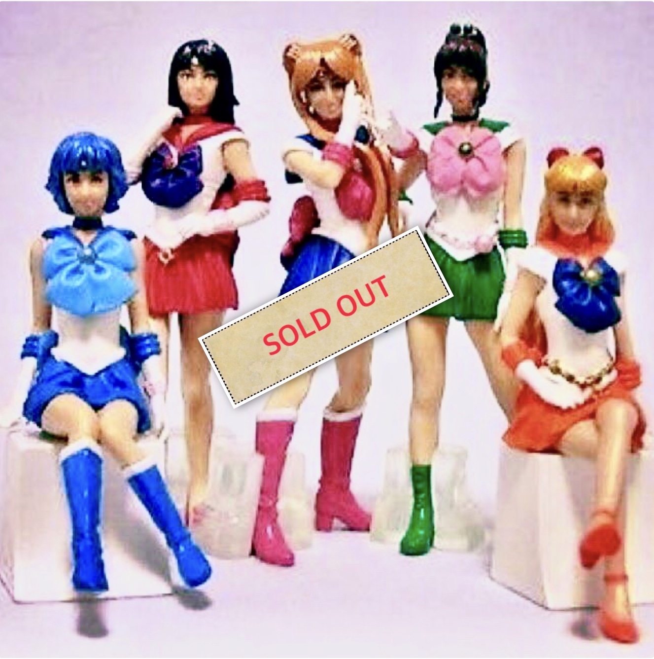 Pretty Guardian Sailor Moon Live Action PGSM HGIF Figure Gashapon Set Bandai
