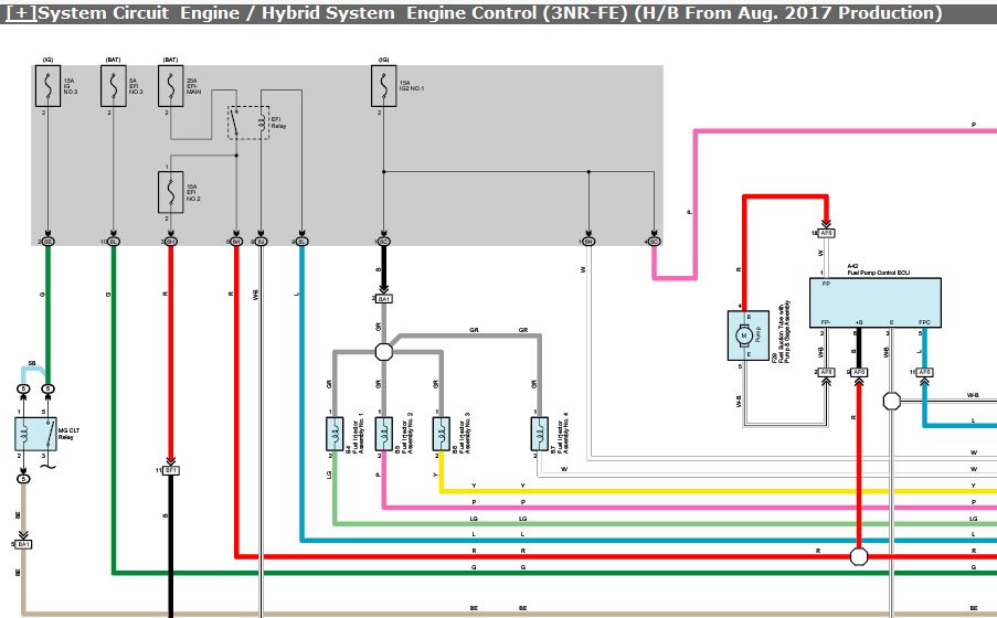 คู่มือซ่อม และ wiring diagram ทั้งคัน Toyota YARIS ATIV NCP15#,NSP15# 2NR-FE, 2NR-FBE, 3NR-FE ปี 2017-2019