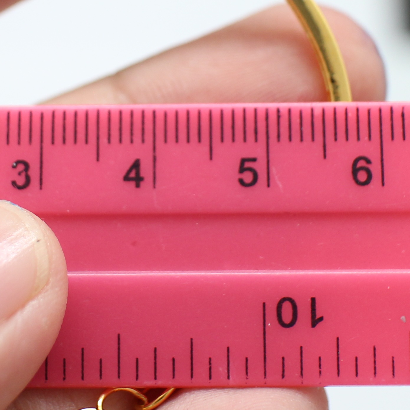 BL25076 กำไลเพชรแถว เพชรแท้ 0.72 กะรัต ทองแท้ 18k นน. 7.6 กรัม รอบข้อมือ 16-17 ซม. งานน่ารักๆใส่ติดมือได้