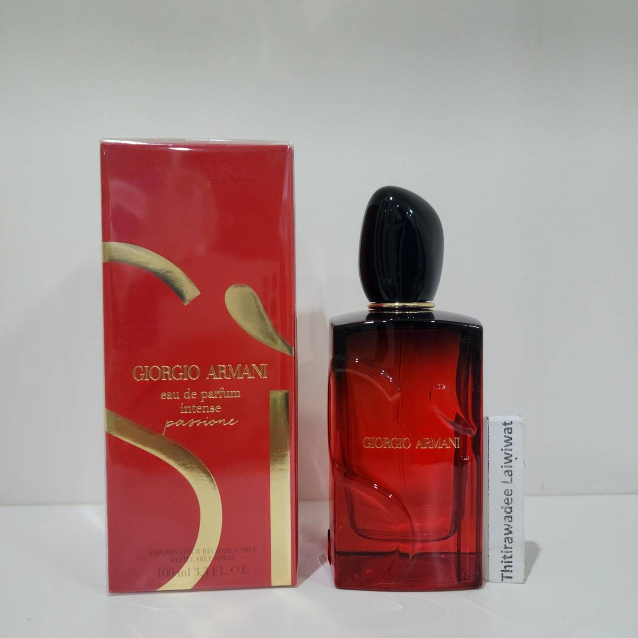 น้ำหอมแท้ Giorgio Armani Si Passione Intense ปี 2024 ขนาด100ml กล่องซีลป้ายไทย
