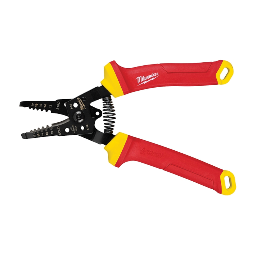 Milwaukee 48-22-2214 คีมปอกสายไฟหุ้มฉนวน กันไฟฟ้า 1000V มิลวอคกี้