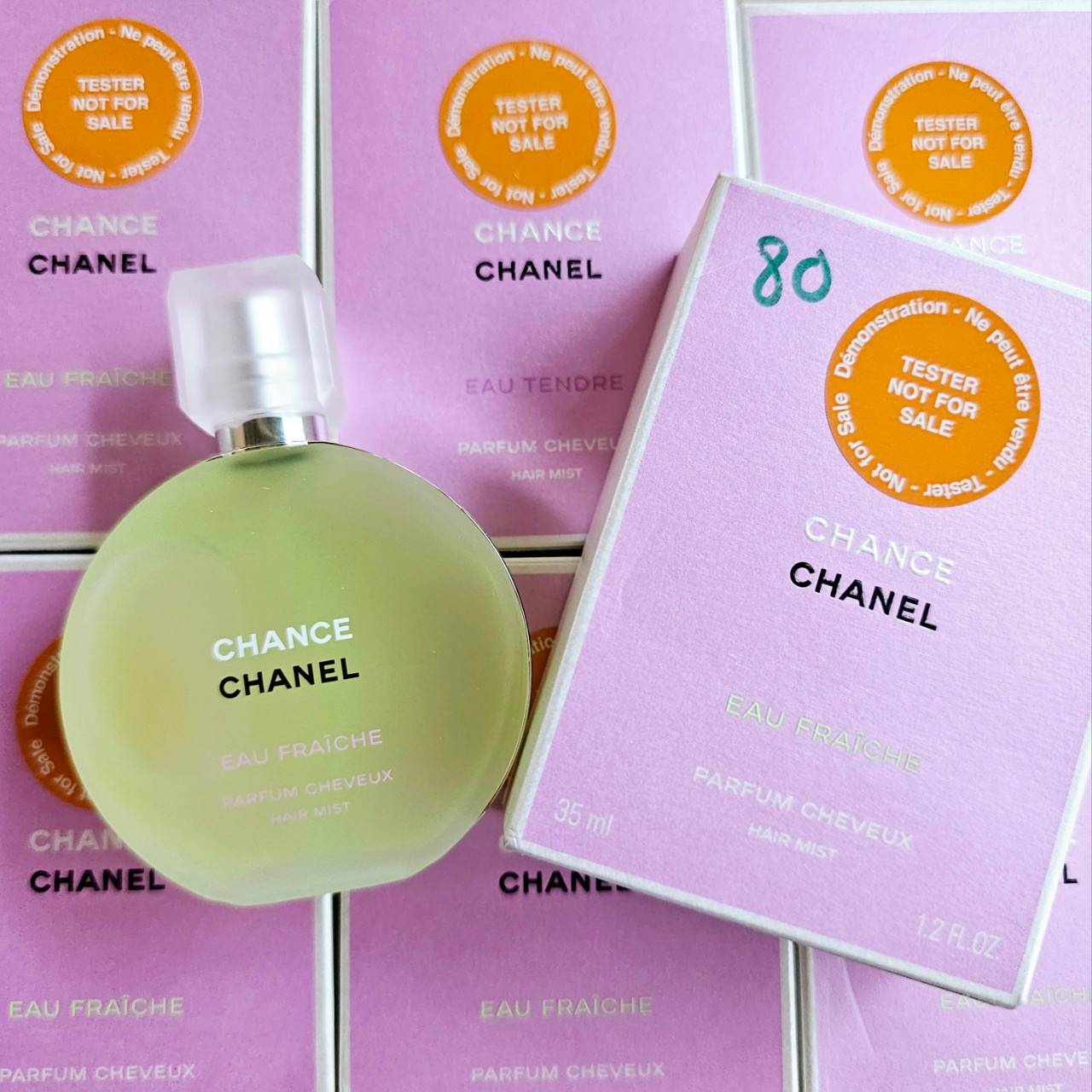 น้ำหอม Chanel CHANCE EAU FRAÎCHE 35ml Tester สเปรย์น้ำหอมสำหรับเส้นผม