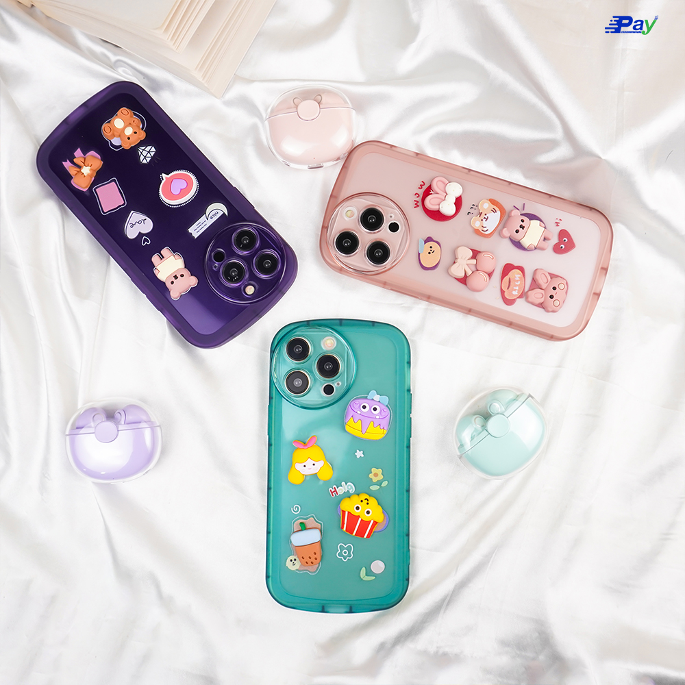 เคสโทรศัพท์ iPhone Morii เคสซิลิโคน3D สำหรับ14ProMax/11