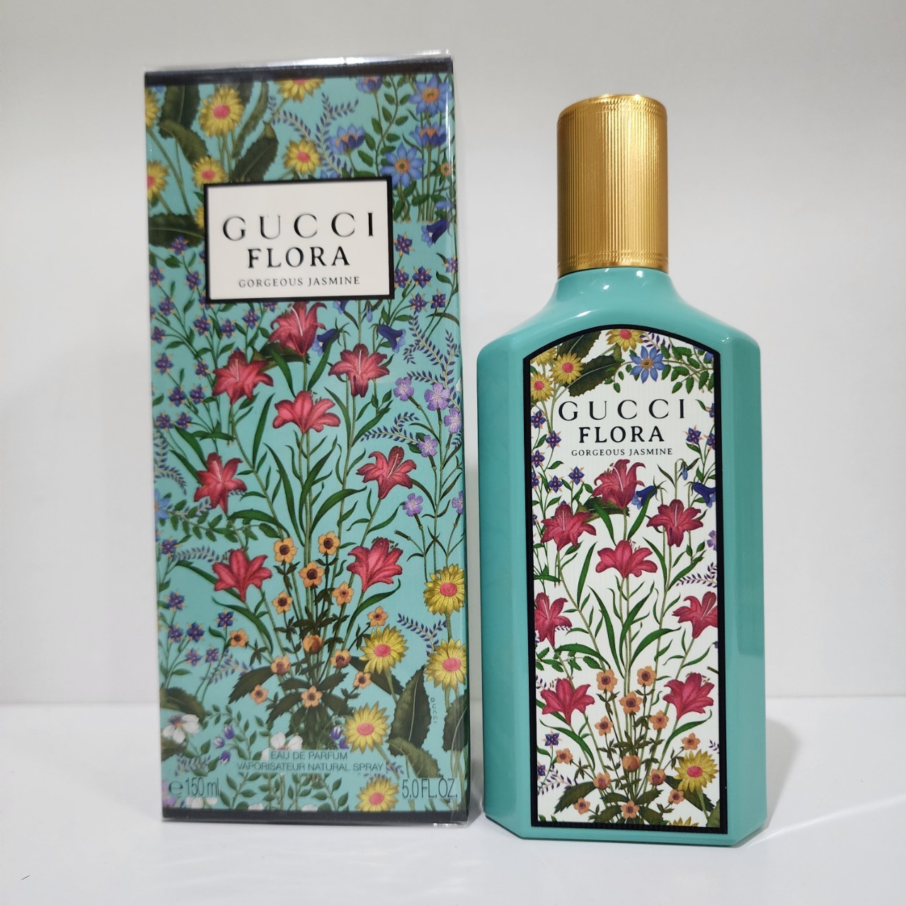 น้ำหอมแท้ Gucci Flora Gorgeous Jasmine EDP For Women150ml. กล่องซีล