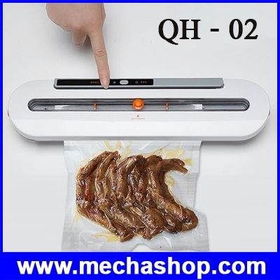 เครื่องซีลอาหาร เครื่องซีลสูญญากาศ QH-02 Heat Vacuum Food Sealers ABS Multiple Modes Vacuum Sealer Machine For Dry Moist Foods Preservation