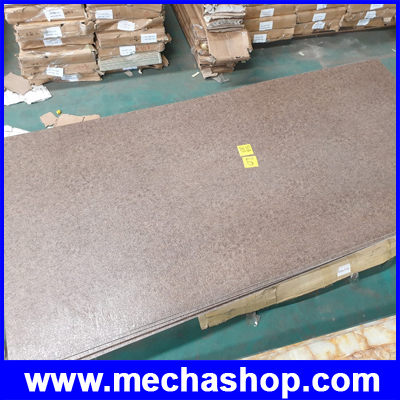 แผ่นหินวีเนียร์ปิดผนังบ้าน แผ่นหินเทียมตกแต่งผนัง ลาย 3 มิติเหมือนจริง 3D Slated Board Stone Veneer หนา 3 มม. ขนาดใหญ่ 1200 x 2440mm วัสดุ Pvc Resin&Calcium Powder (0287)