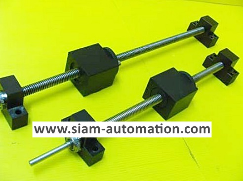 บอลสกรู ยาว43cm ระยะห่างระหว่างแกน1m ความกว้างของแกน12mm (มือสอง)