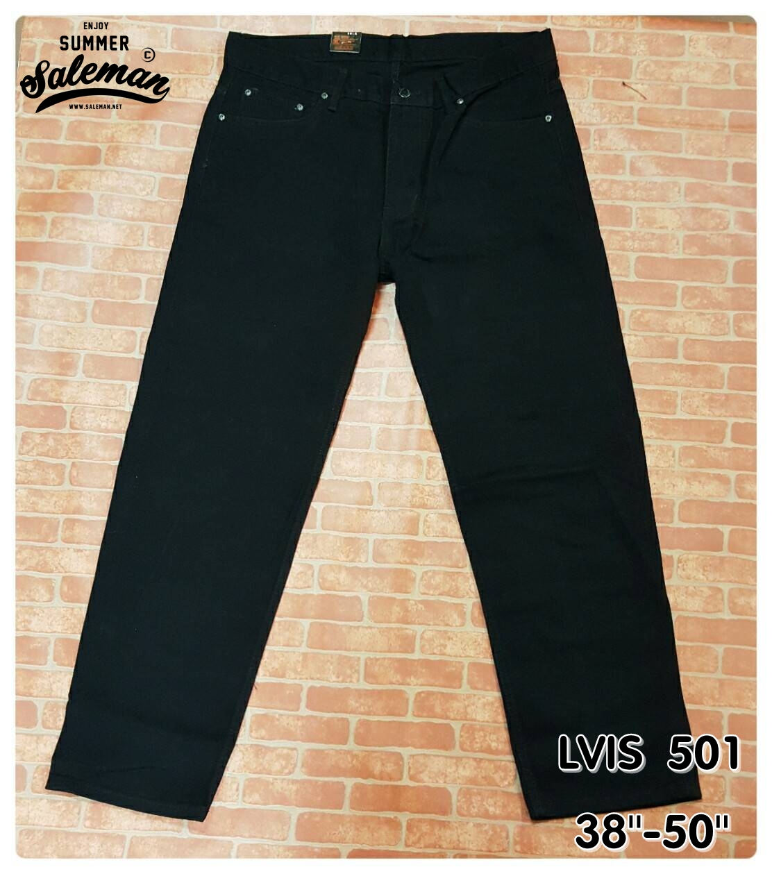 LVIS 501 กางเกงยีนส์ขายาว ขายกางเกง กางเกงคนอ้วน เสื้อผ้าคนอ้วน กางเกงขายาว กางเกงเอวใหญ่