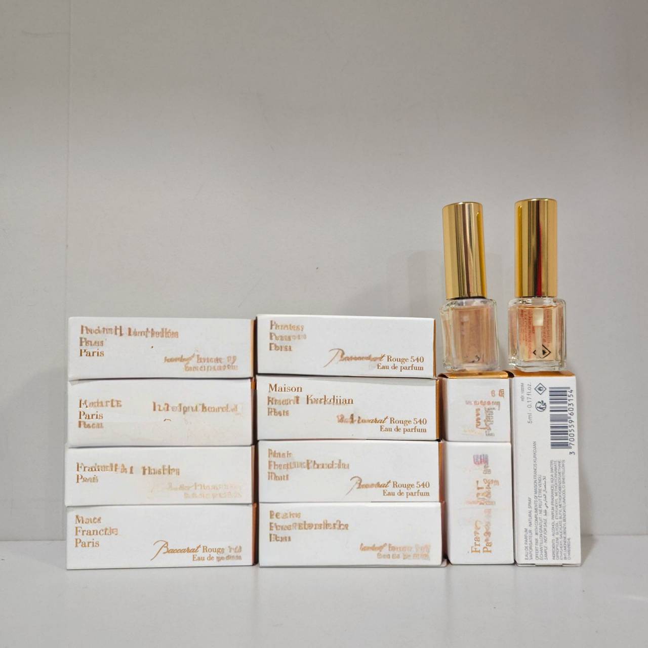 น้ำหอมจิ๋วมินิ MFK Baccarat Rouge 540 Eau de Parfum 5ml แบบสเปรย์