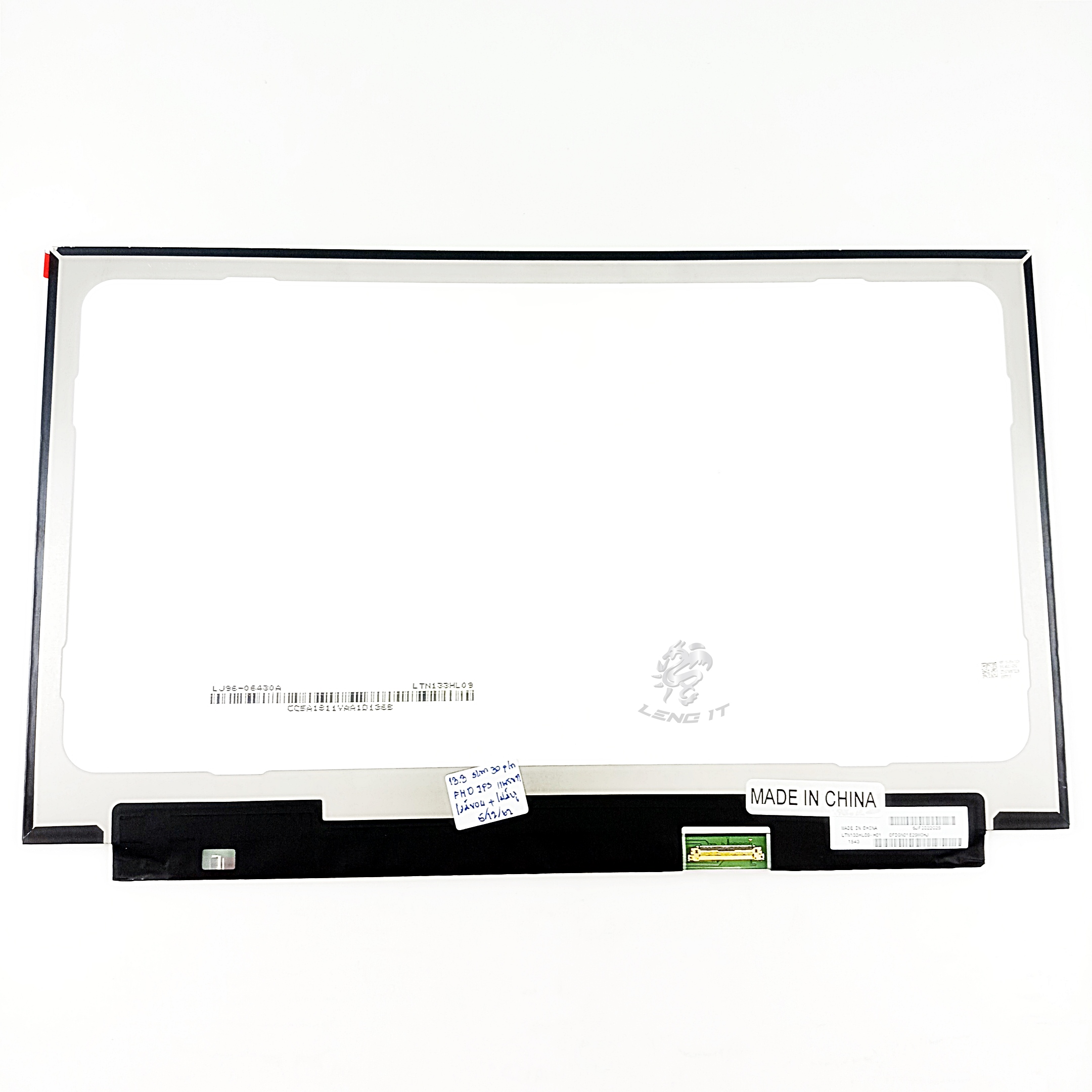 LED Panel จอโน๊ตบุ๊ค ขนาด 13.3 นิ้ว SLIM 30 PIN FULL HD IPS ไม่มีขอบ ไม่มีหู (30 CM) สำหรับ LENOVO IDEAPAD 710S-13ISK,LENOVO IDEAPAD 710S-13IKB (NON -TOUCH Panel)