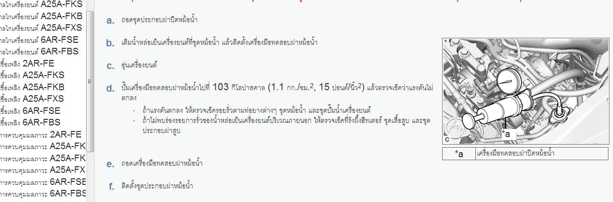 คู่มือซ่อม วงจรไฟฟ้า ทั้งคัน Toyota Camry 2018 ASV7#, AXVA7#, AXVH7#