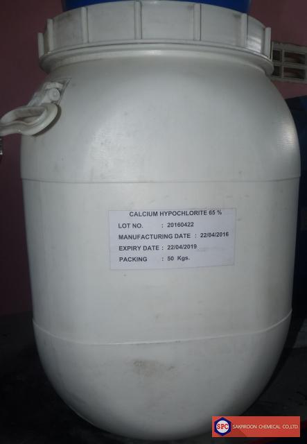 CALCIUM HYPOCHLORITE 65 %