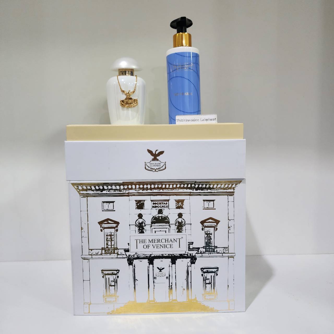 น้ำหอมแท้ The Merchant Of Venice My Pearls SET- น้ำหอม 100ml- Body Lotion 250ml