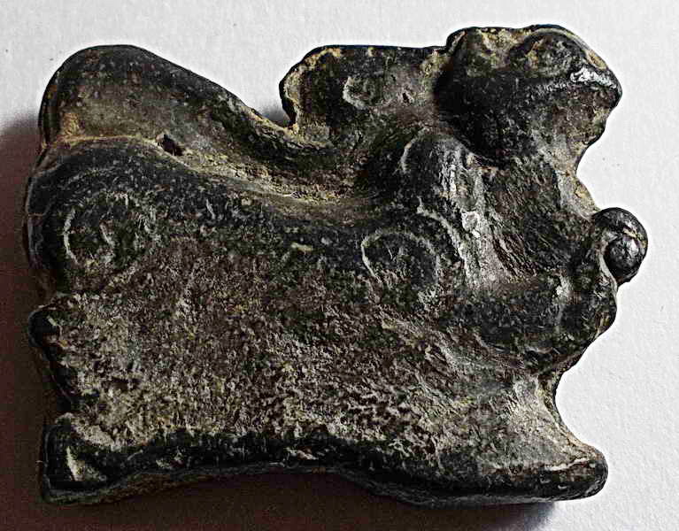 สิงห์ เนื้อชินตะกั่วเก่าไม่ทราบที่