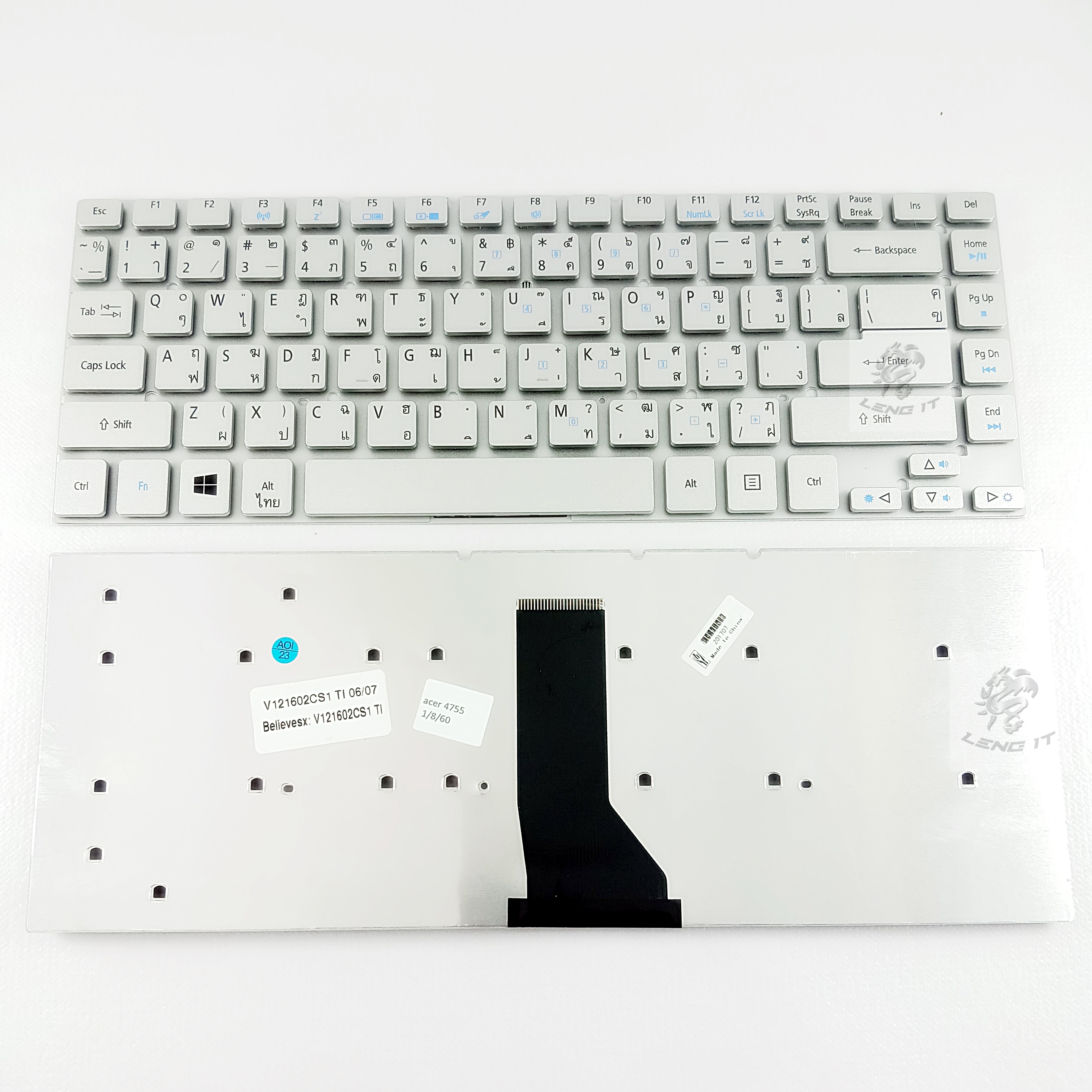 KEYBOARD ACER ASPIRE 4755 สีบรอนซ์