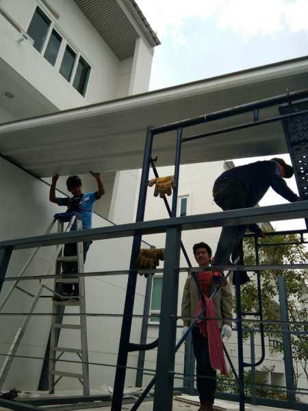 ออฟฟิศสำเร็จรูป 2 ชั้น ขนาด4.00x8.00 เมตร