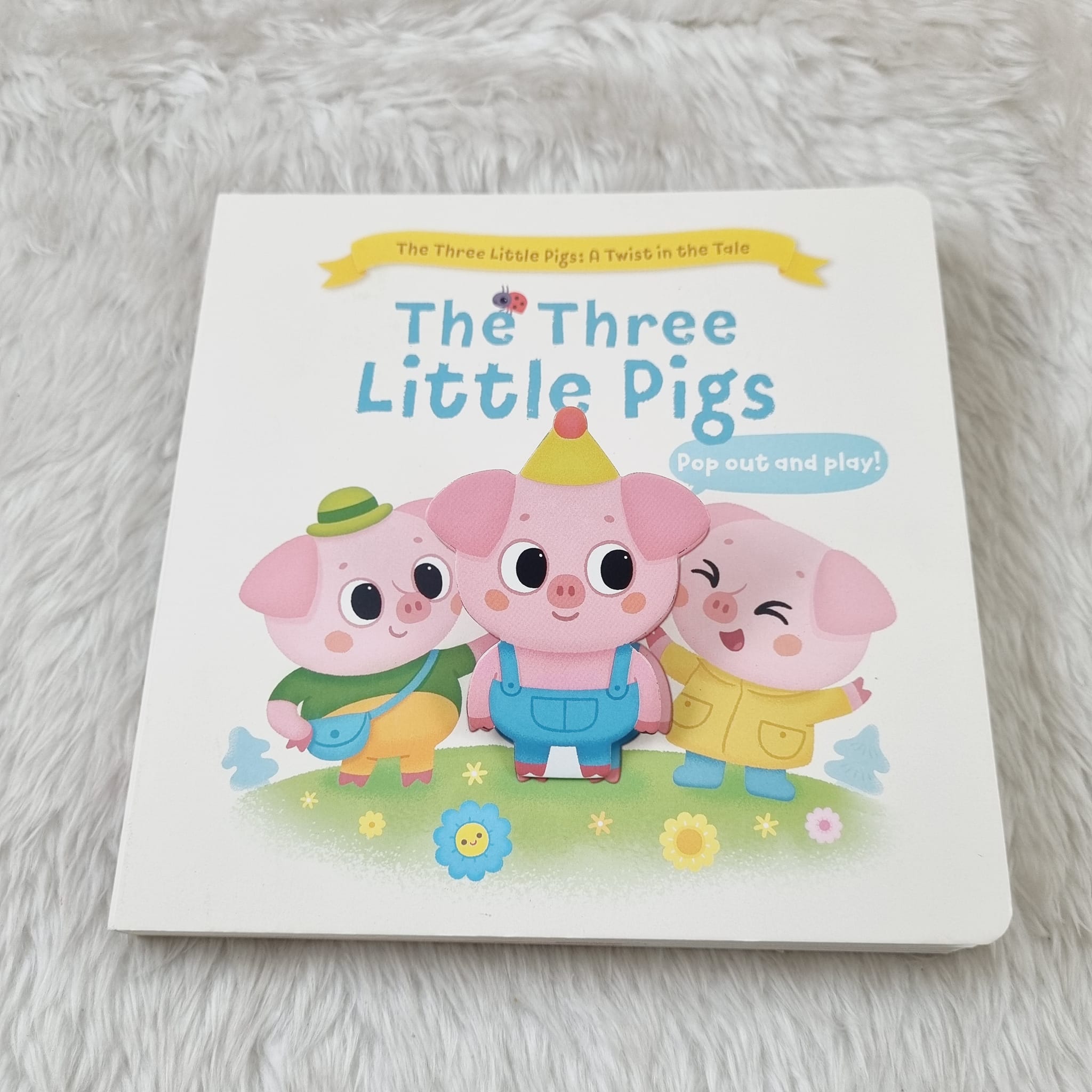 [หนังสือ เด็ก] The Three Little Pigs - The Three Little Pigs: A Twist in the Tale pop out and play book #พร้อมส่ง #3littlepigs