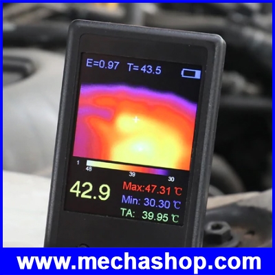 กล้องตรวจจับความร้อนอินฟาเรท กล้องจับอุณหภูมิอินฟาเรท Handheld Digital Infrared Thermal Imager Thermograph Camera