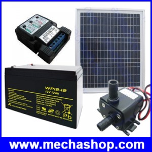 ชุดมินิปั้มน้ำ ดีซี ระบบโซล่าเซลส์ พลังงานแสงอาทิตย์ ปั้มน้ำแบบแช่ Solar panel power mini water pump 12V 3.6W 240L/H Lift 1-3M