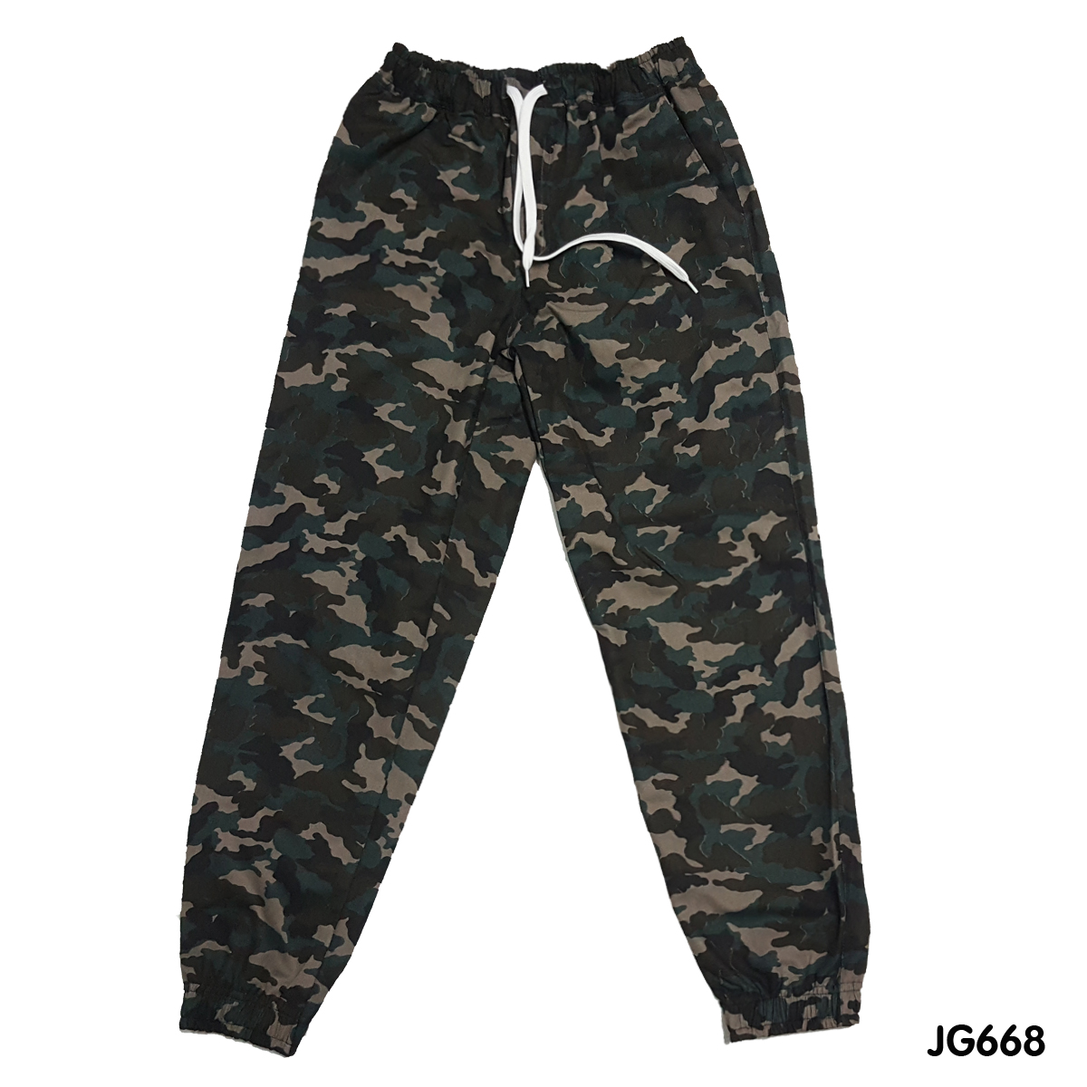 กางเกง jogger ลายทหาร JG668