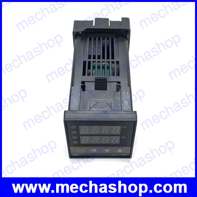 เครื่องวัดอุณหภูมิ เครื่องควบคุมอุณหภูมิ Temperature Controller REX-C100FK02-M*AN Relay Output เอาพุทรีเลย์