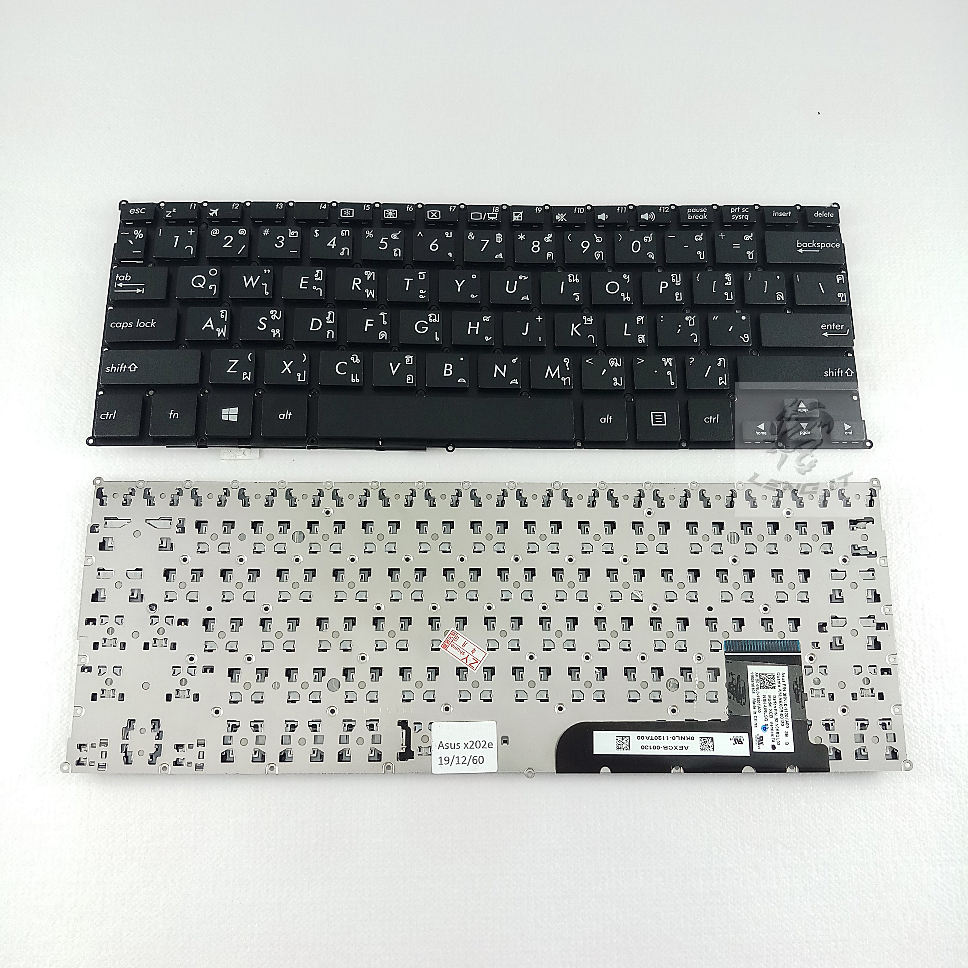 KEYBOARD ASUS X202E สีดำ